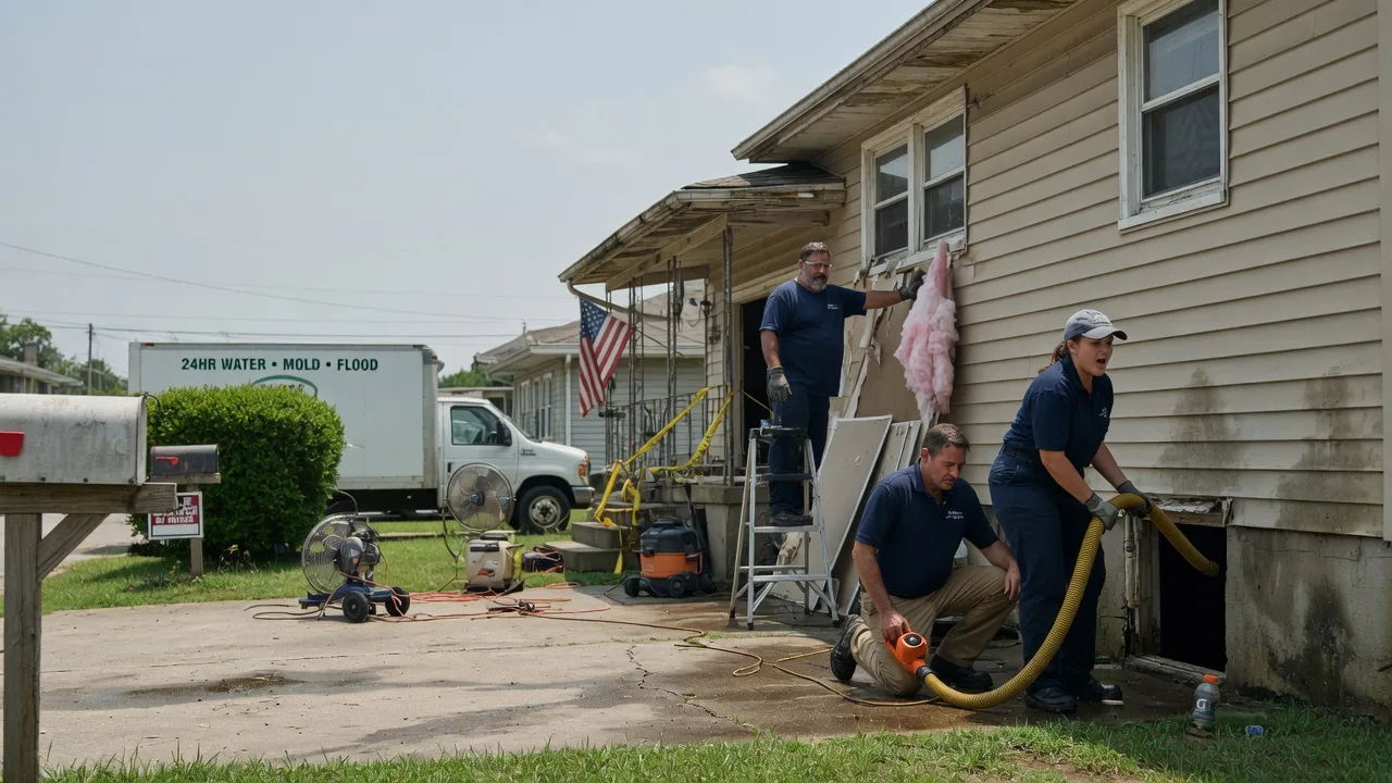 Water Damage Repair in Kingston, OK near me